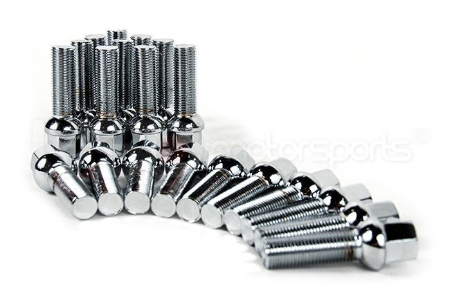 Ball Seat Wheel Bolt- 14x1.5x 42mm Length - 20 Pack