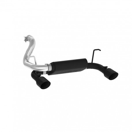 MBRP BLK Series Jeep 2.5" Axle Back Dual Performance Gas Exhaust