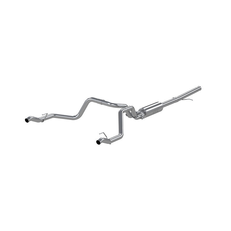 2 1/2" Cat Back, Dual Rear, AL