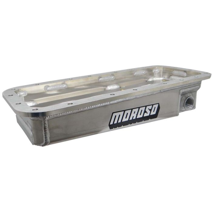 Moroso Hemi (Incl. Keith Black/JP-1 Funny Car) Wet Sump 3.5in-5.25in Aluminum Oil Pan