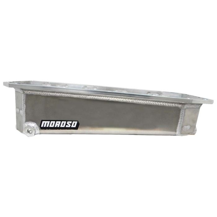 Moroso AJPE TFX 96/TFX 2000/TFX 2002 Funny Car Dry Sump 4-3/8in-6-3/8in Aluminum Oil Pan