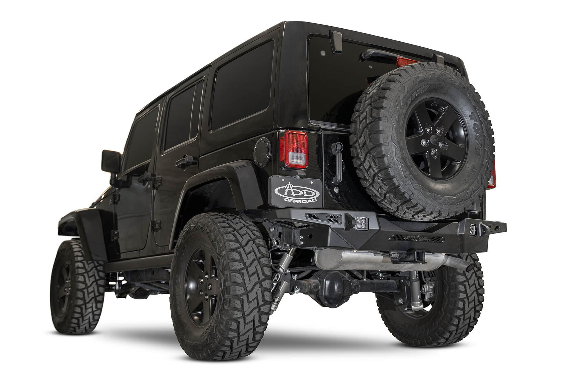 Addictive Desert Designs 17-18 Jeep JK Stealth Fighter HD Rear Bumper - 0