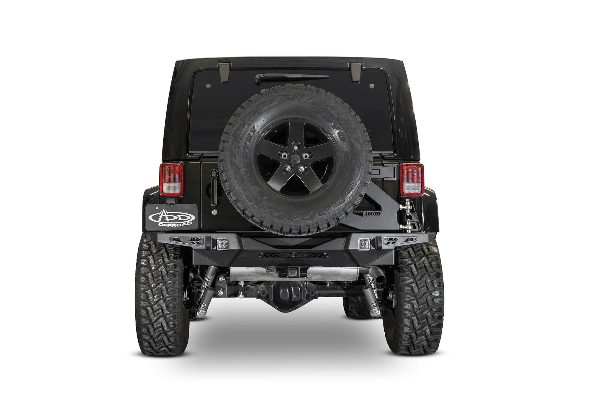 2007 - 2018 Jeep Wrangler JK Stealth Fighter Tire Carrier - 0