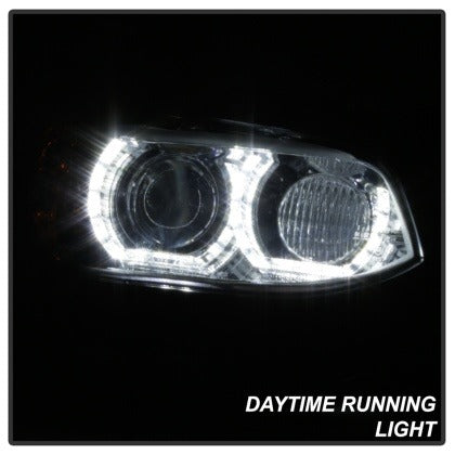 Spyder Auto Projector Headlights (Chrome) - BMW / E9x / 3-Series