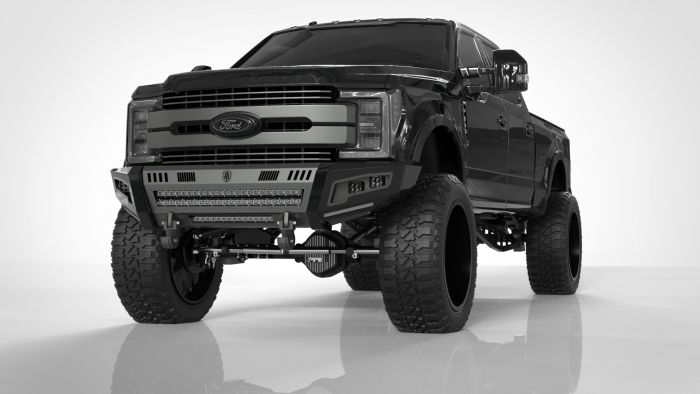 Road Armor 17-21 Ford F-250/350/450 Identity Front Bumper Full Kit - 0