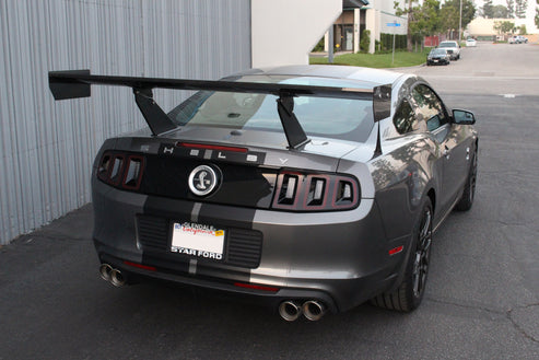 CARBON FIBER GT-250 Ford Mustang Spec 67" Wing 2010-14 - 0