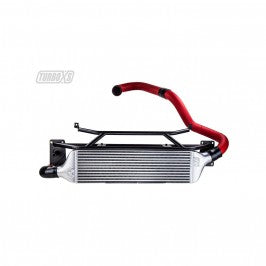 Turbo XS FMIC for 15-16 Subaru WRX - Wrinkle Red Pipes