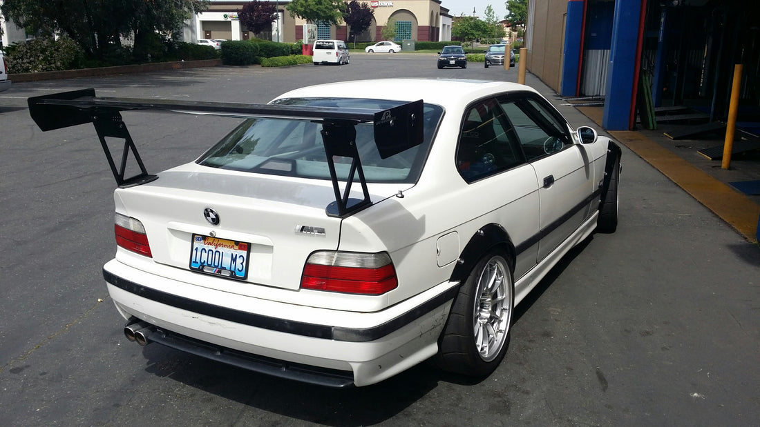 CARBON FIBER GT-250 BMW E36 Spec 61" Wing 1992-99