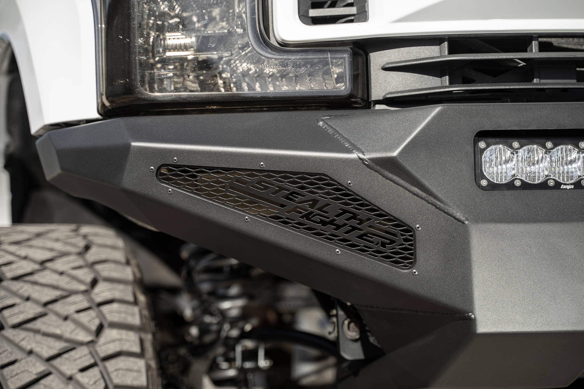 Addictive Desert Designs 17-19 Ford Super Duty Stealth Fighter Front Bumper