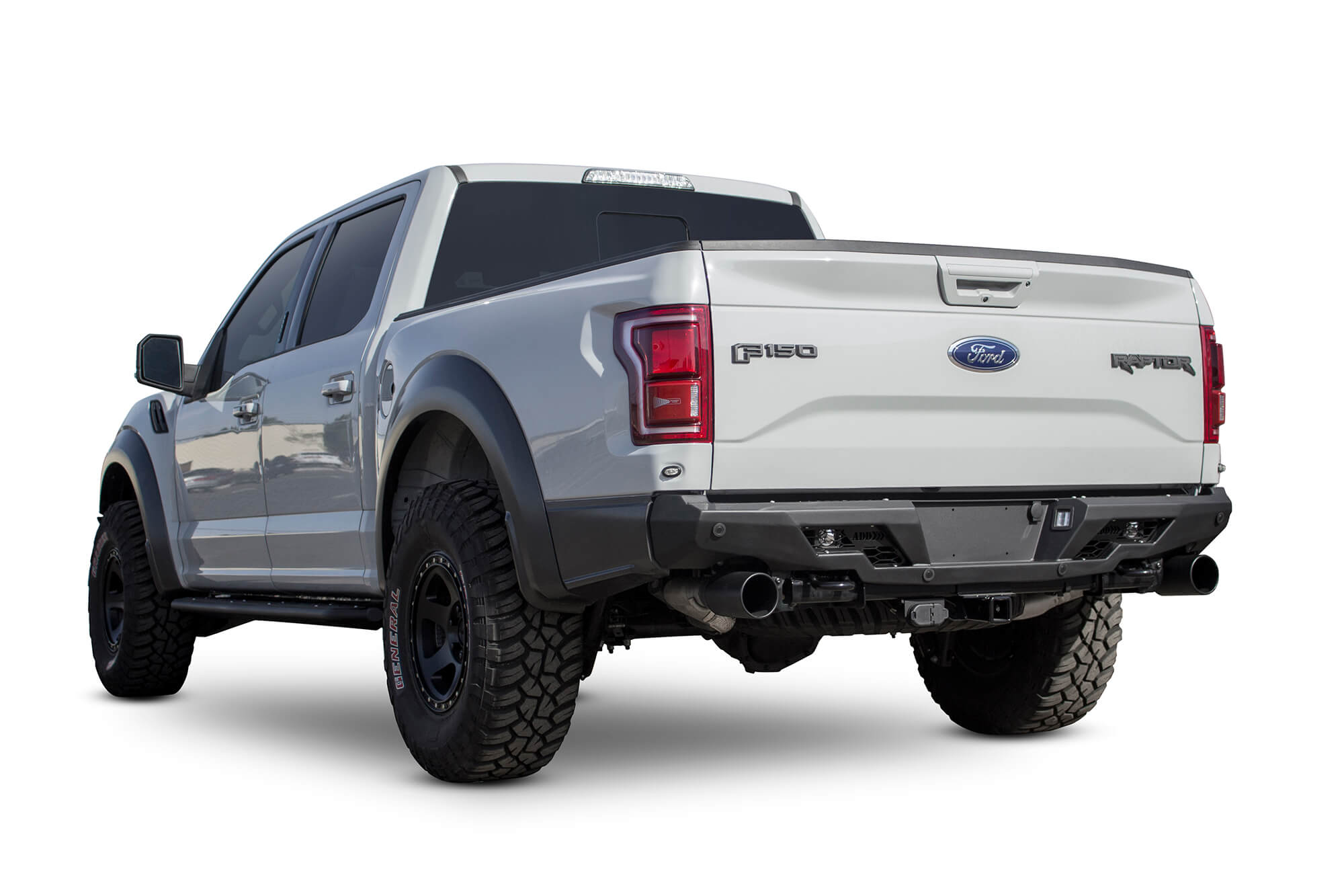 Addictive Desert Designs 17-18 Ford F-150 Raptor Stealth Fighter Rear Bumper - 0