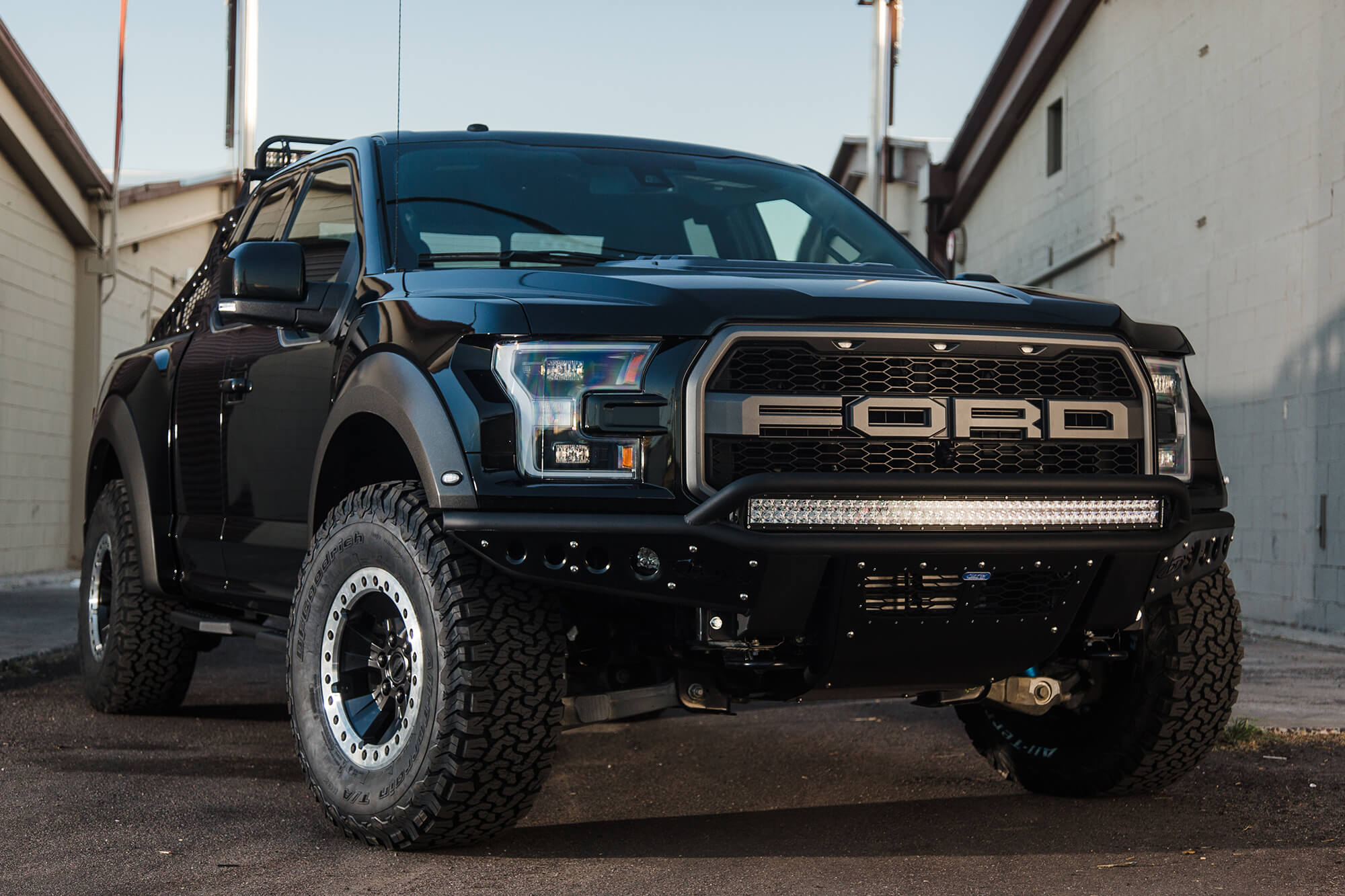 Addictive Desert Designs 17-18 Ford F-150 Raptor Stealth R Front Bumper - 0