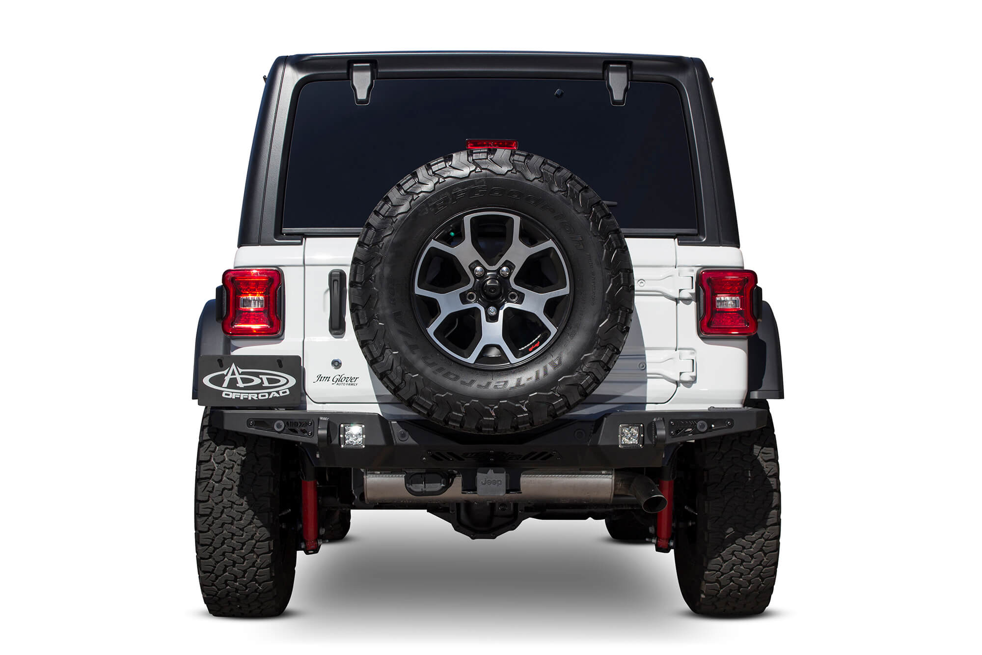 2018 - 2021 Jeep Wrangler JL Stealth Fighter Rear Bumper - 0