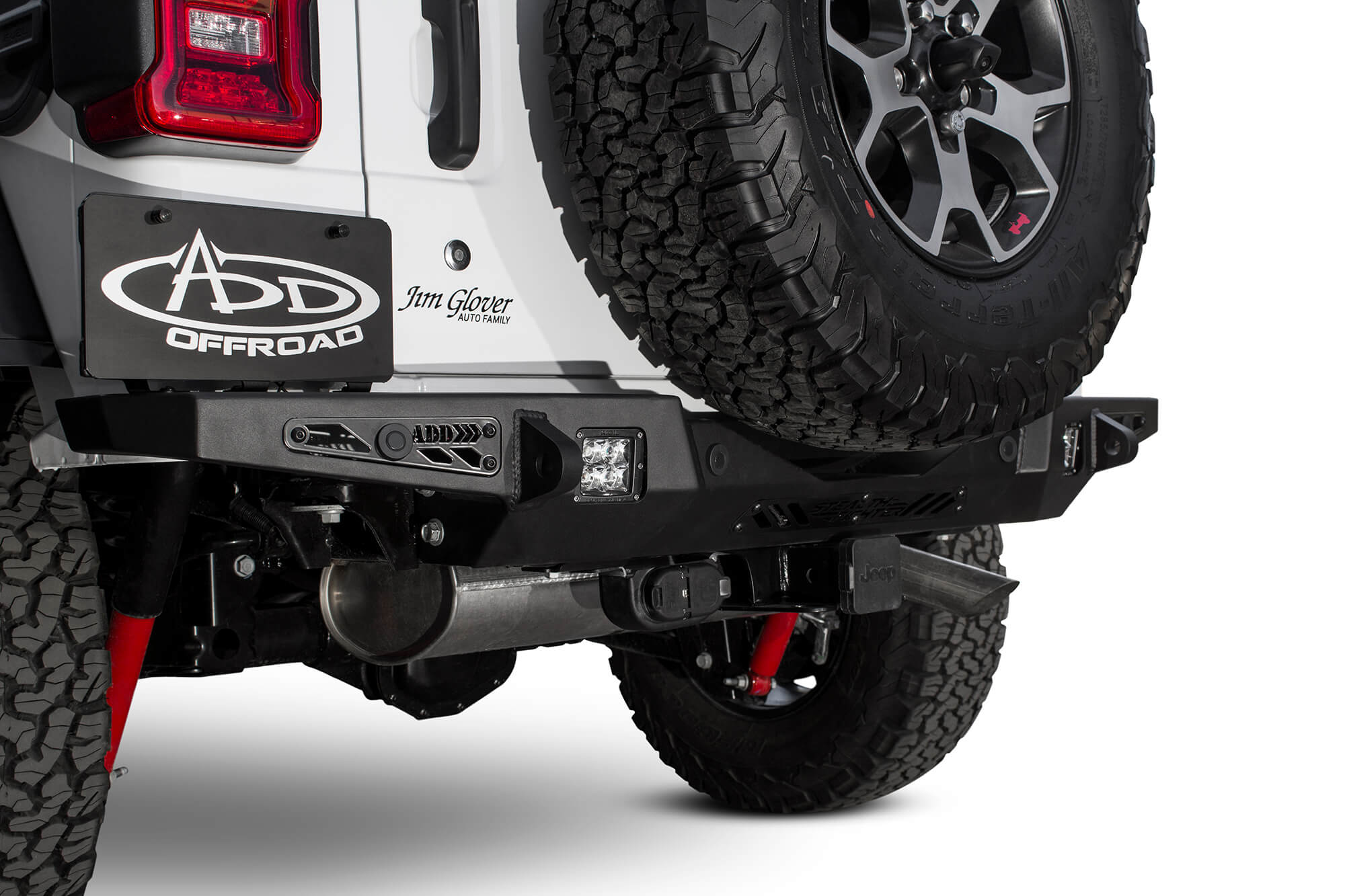 2018 - 2021 Jeep Wrangler JL Stealth Fighter Rear Bumper