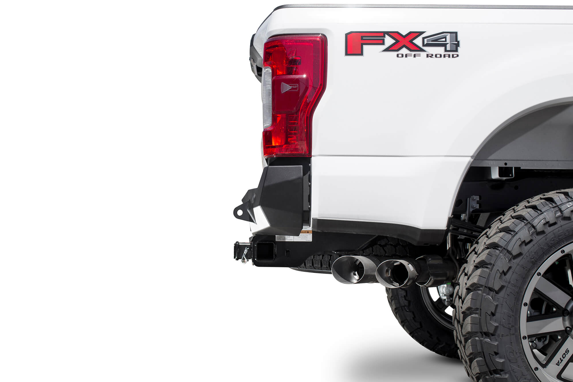 Addictive Desert Designs 17-18 Ford F-250 Raptor Stealth Fighter Rear Bumper w/ Backup Sensor Cutout