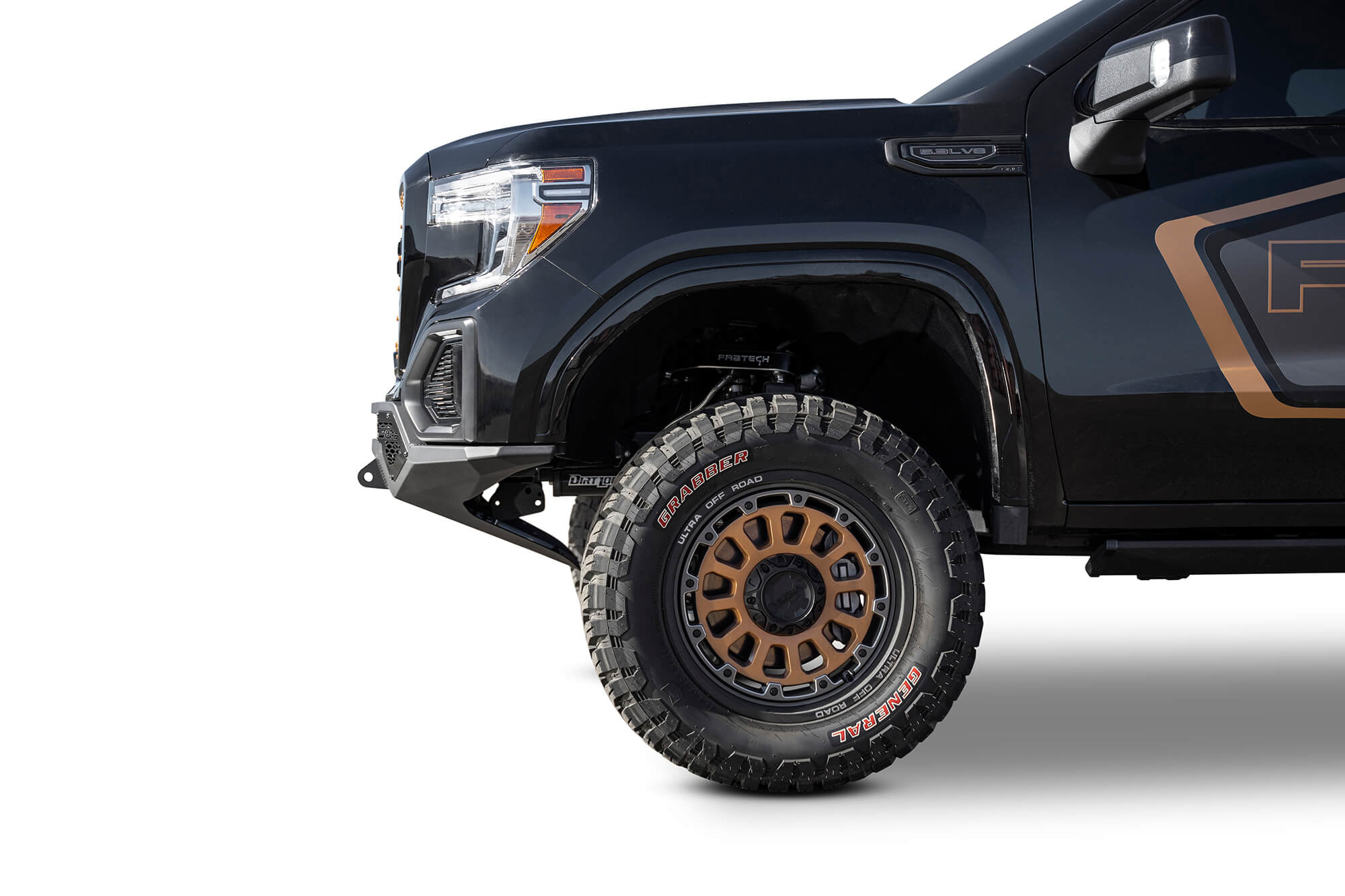 Addictive Desert Designs 2019 GMC Sierra 1500 SF Front Bumper w/ Winch Mount&Sensor Cutout