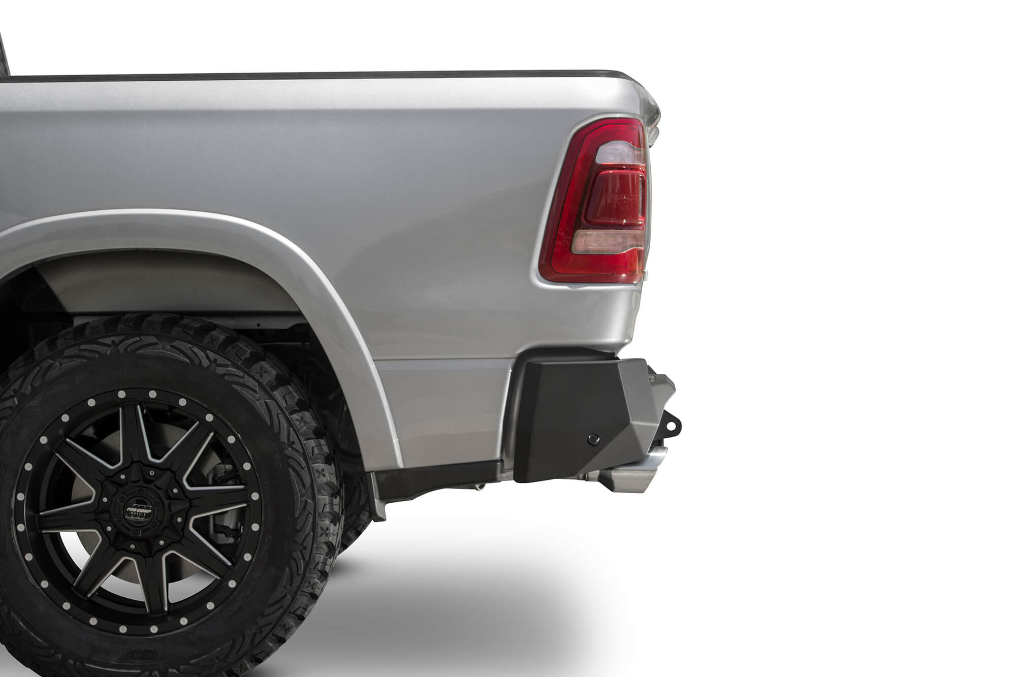 Addictive Desert Designs 2019 Ram 1500 Hammer Stealth Fighter Rear Bumper w/ 6 Sensor Cutouts