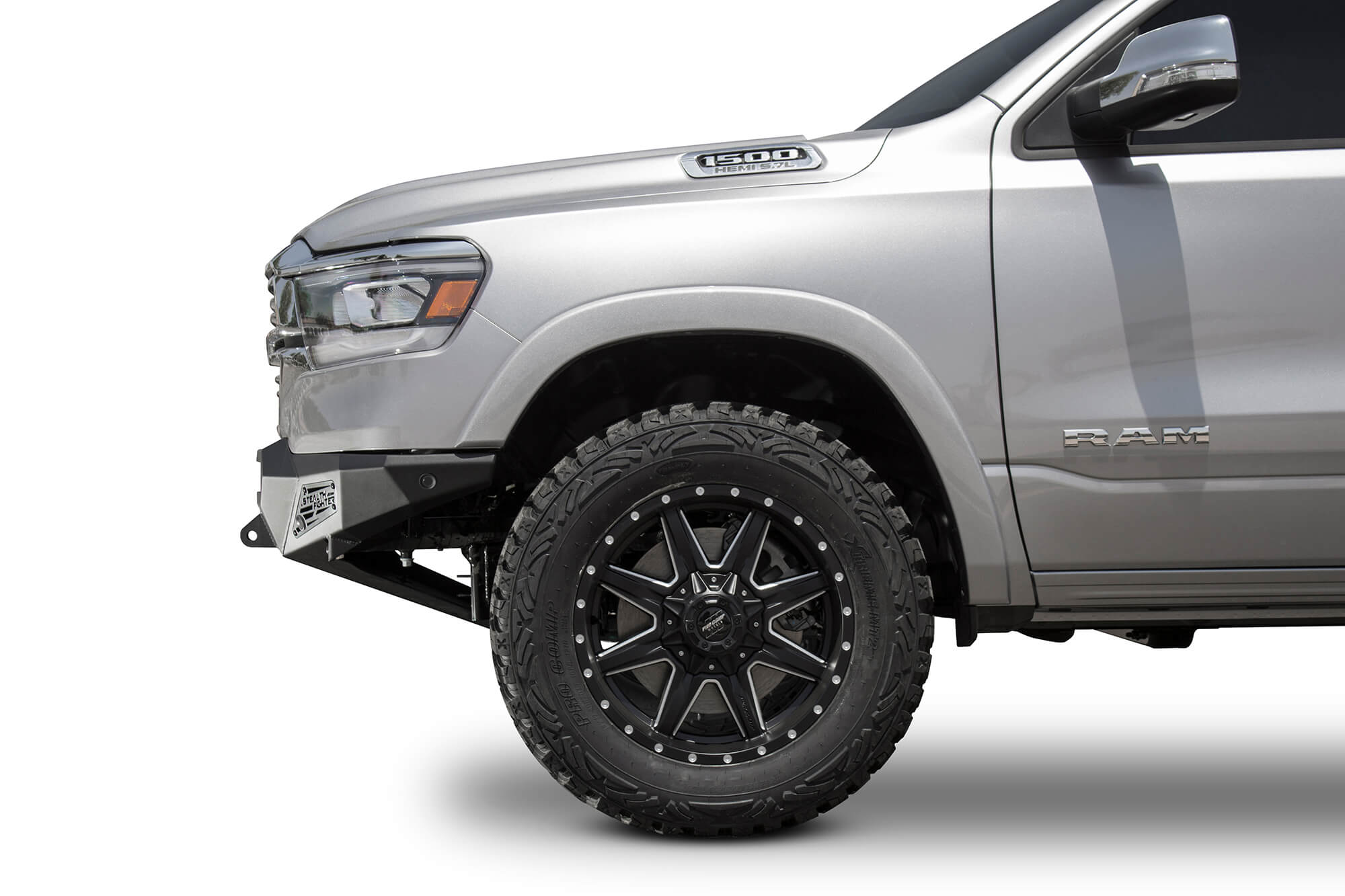 Addictive Desert Designs 19 Ram 1500 Stealth Fighter Front Bumper w/ Winch Mount & Sensor Cut Outs