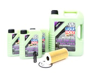 Porsche Engine Oil Change Kit (5W-40) - Liqui Moly/Mahle 9A110722400KT3