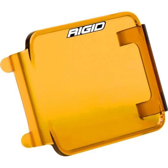 Rigid Industries Protective Polycarbonate Cover - Dually/D2 - Yellow