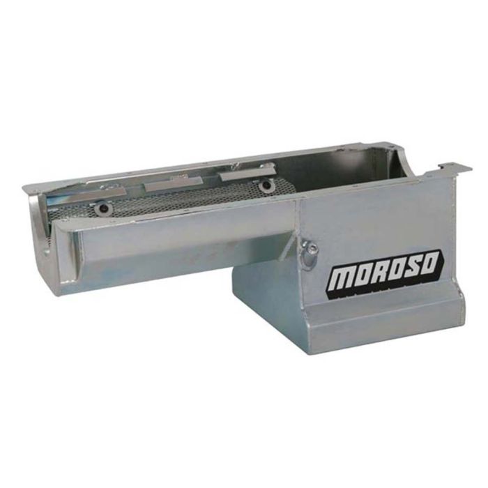 Moroso Dart/Rocket Small Block (May Require Cross-Member Mod) Wet Sump 7qt 8.25in Steel Oil Pan