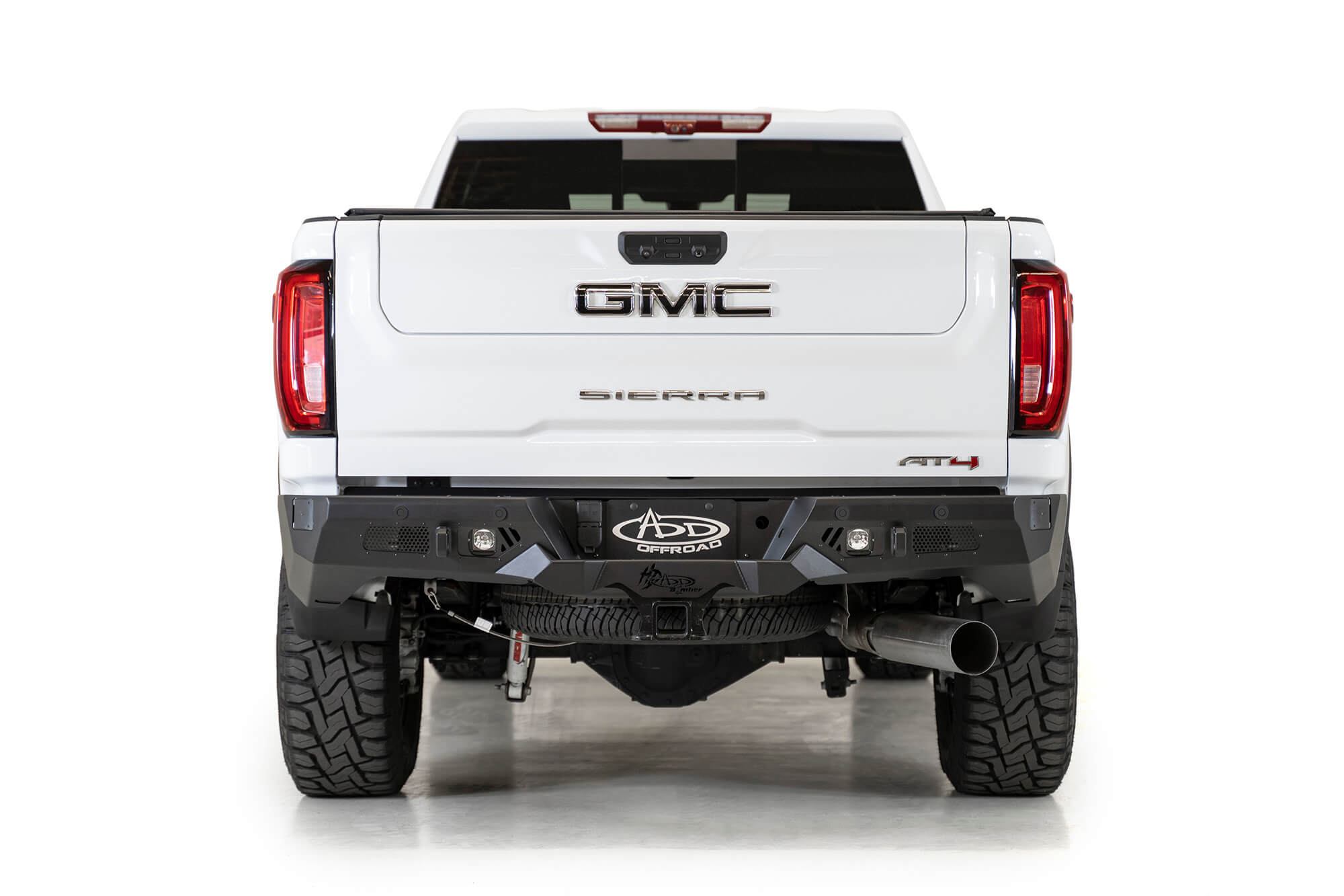 Addictive Desert Designs 2020 GM Sierra/Silverado 2500 Bomber HD Rear Bumper w/ Blind Spot Mounts - 0