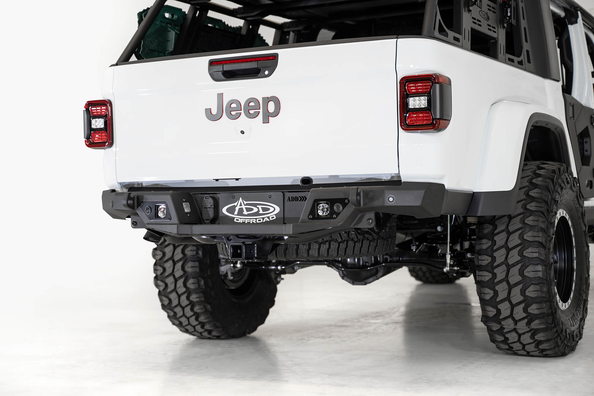 Addictive Desert Designs 2020 Jeep Gladiator JT Stealth Fighter Rear Bumper - 0