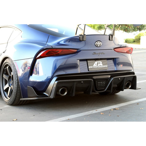 CARBON FIBER Rear Diffuser Toyota Supra 2020-up - 0