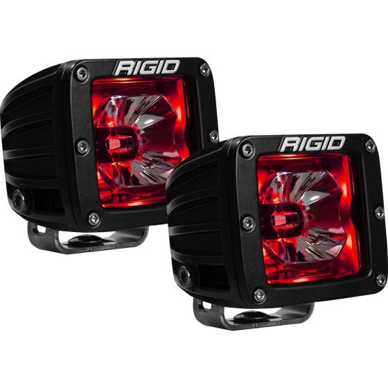 Rigid Industries Radiance Pod Red Backlight - Pair