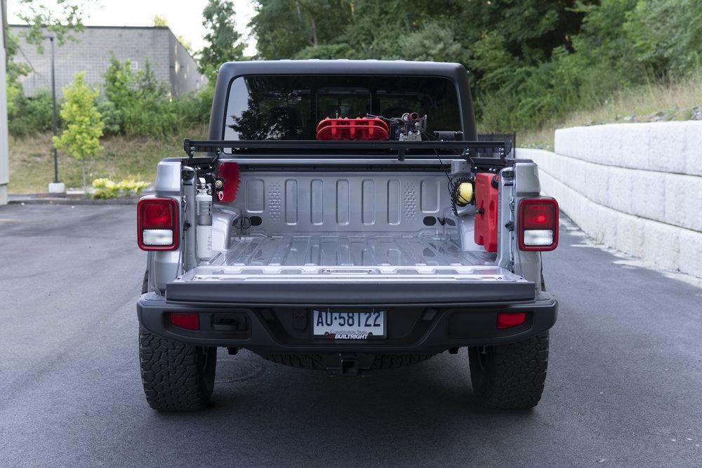 Bedside Rack, Driver's Rear - 2020+ Jeep Gladiator - 0