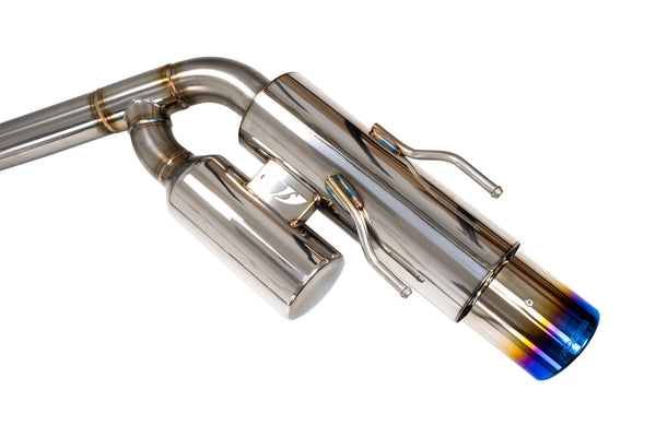 Apexi N1 Evolution-X Exhaust. Lexus IS300 / IS350 2021+. Axleback w Dual Titanium - 0