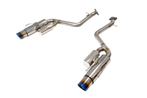 Apexi N1 Evolution-X Exhaust. Lexus IS300 / IS350 2021+. Axleback w Dual Titanium