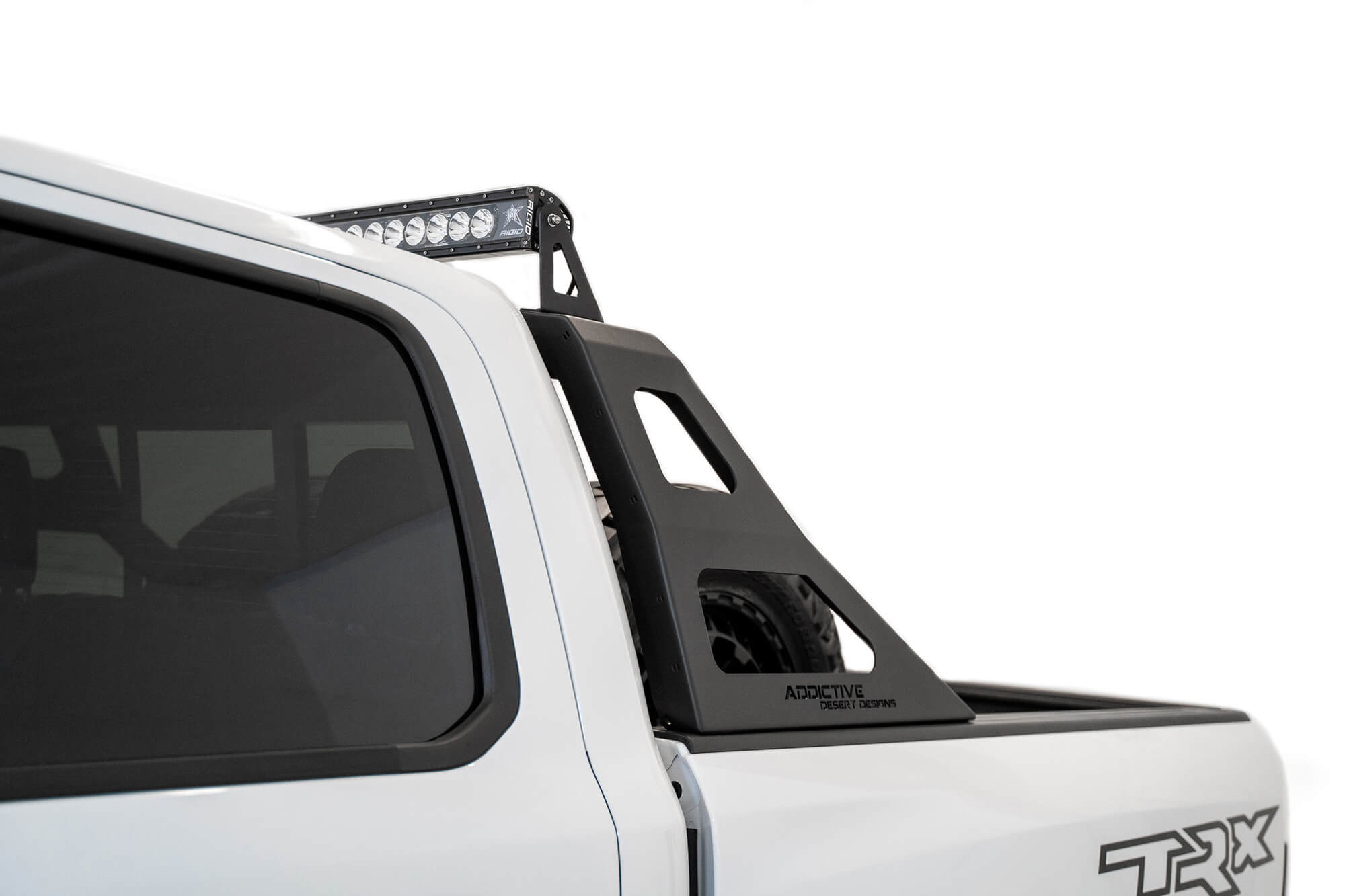 Addictive Desert Designs 2021 Dodge Ram 1500 TRX Stealth Fighter Chase Rack - Hammer Black - 0