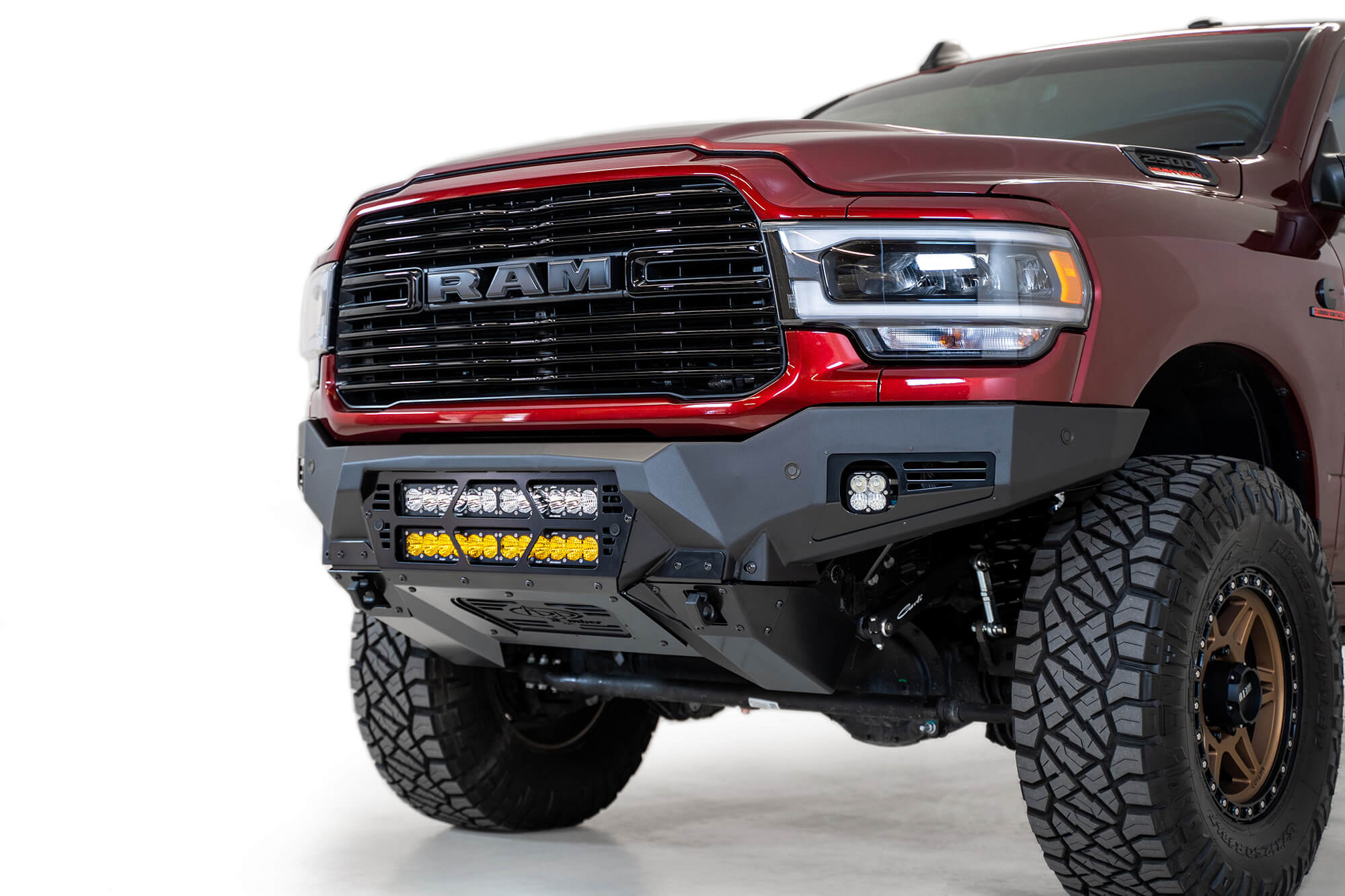 Addictive Desert Designs 19-21 Ram 2500/3500 Bomber Front Bumper