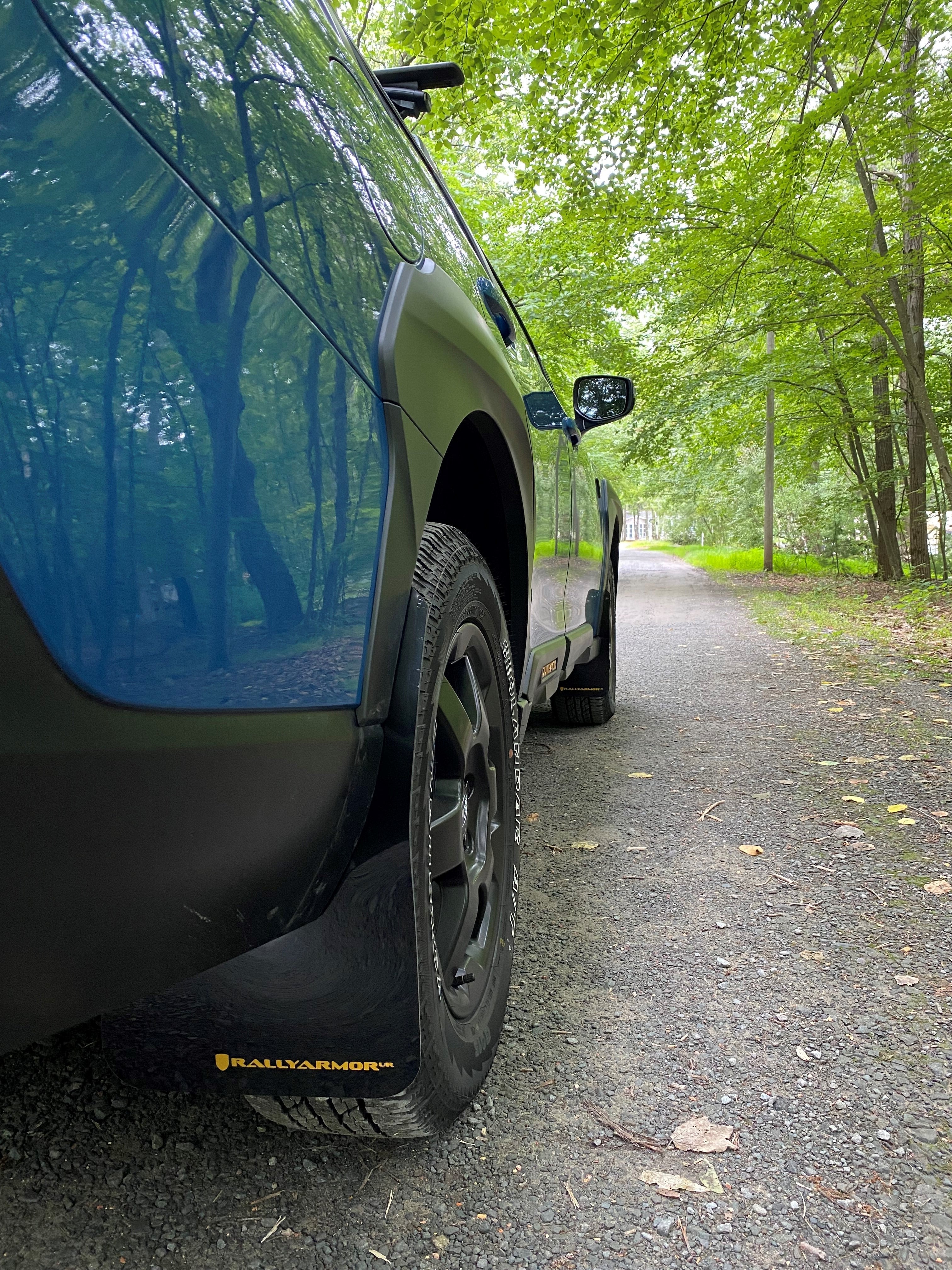 RALLY ARMOR UR MUD FLAPS: 2022+ SUBARU OUTBACK WILDERNESS