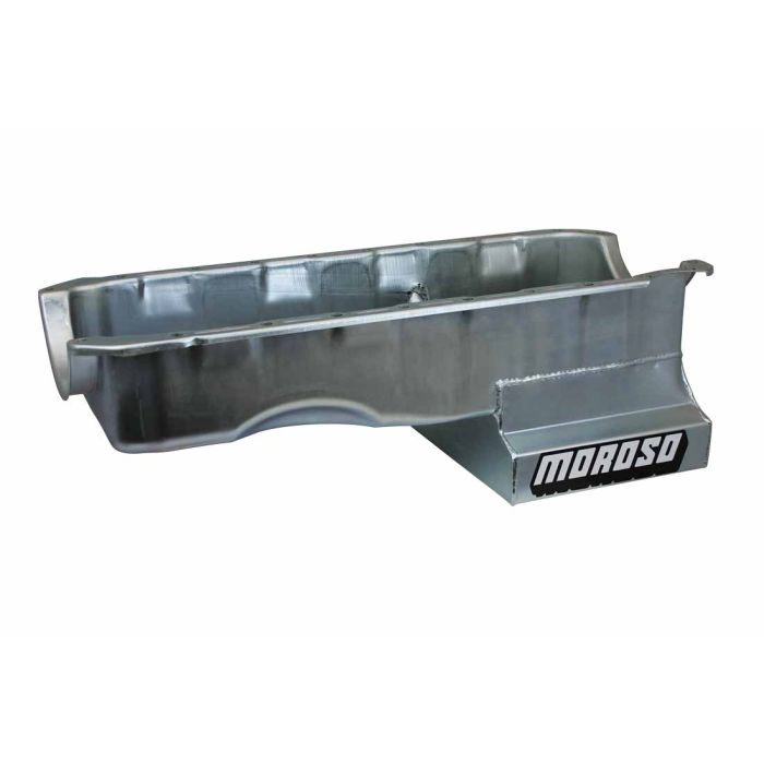 Moroso Chevrolet Big Block Mark IV Stroker Wet Sump 6qt 8in Steel Oil Pan