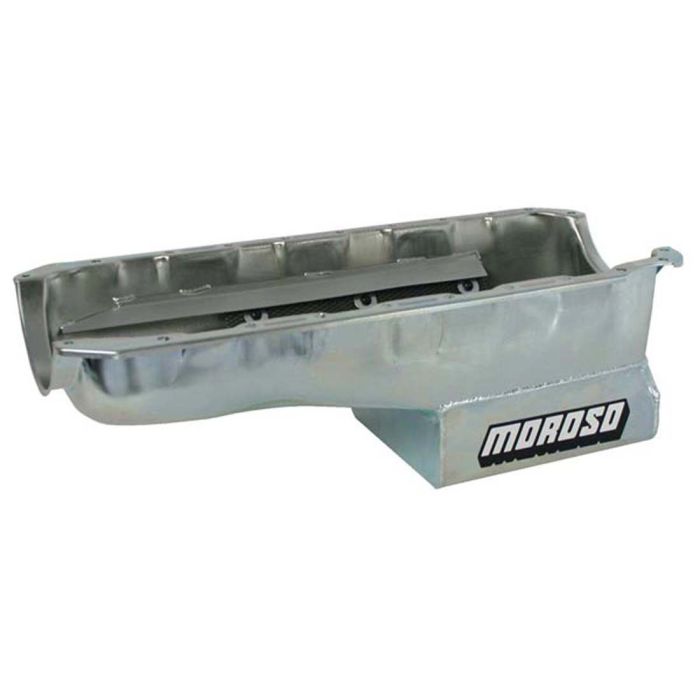 Moroso Chevrolet Big Block Mark IV Stroker Wet Sump 6.5qt 8in Steel Oil Pan