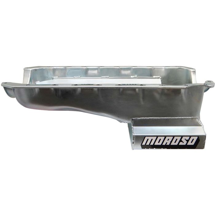 Moroso Chevrolet Big Block Mark IV/GM A Body Deep Wet Sump 6qt 8in Steel Oil Pan