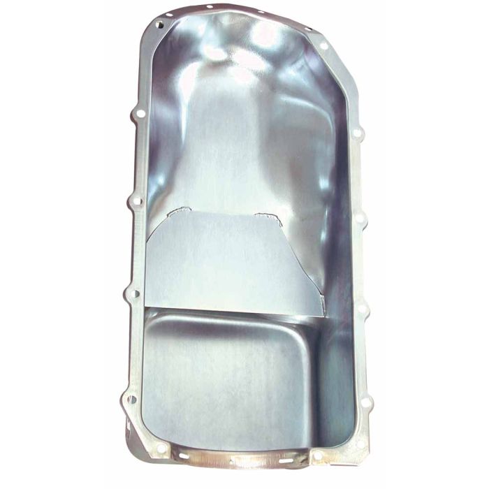 Moroso Pontiac V-8 Stock (301-455) Wet Sump 7-1/8in Steel Oil Pan - 0