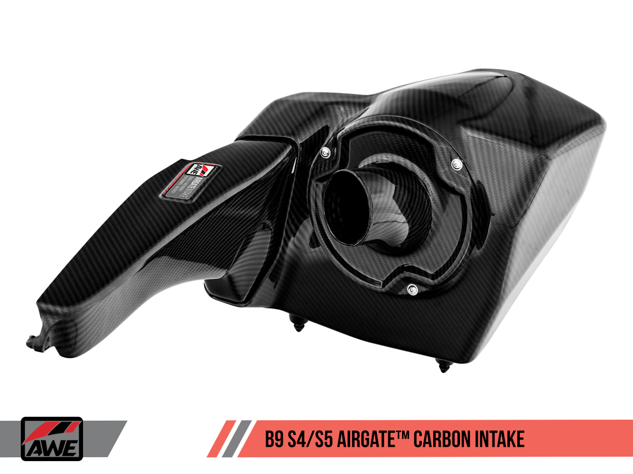 AWE AirGate™ Carbon Fiber Intake For Audi B9 S4 / S5 / RS5 3.0T - With Lid