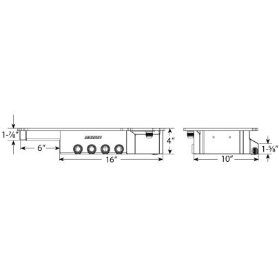 OIL PAN, GM LT1, GEN V, DRY SUMP, 4 P/U, ALUMINUM - 0