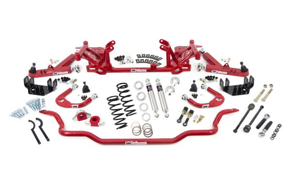 UMI Performance 93-02 GM F-Body Corner Max LS Mounts - Red