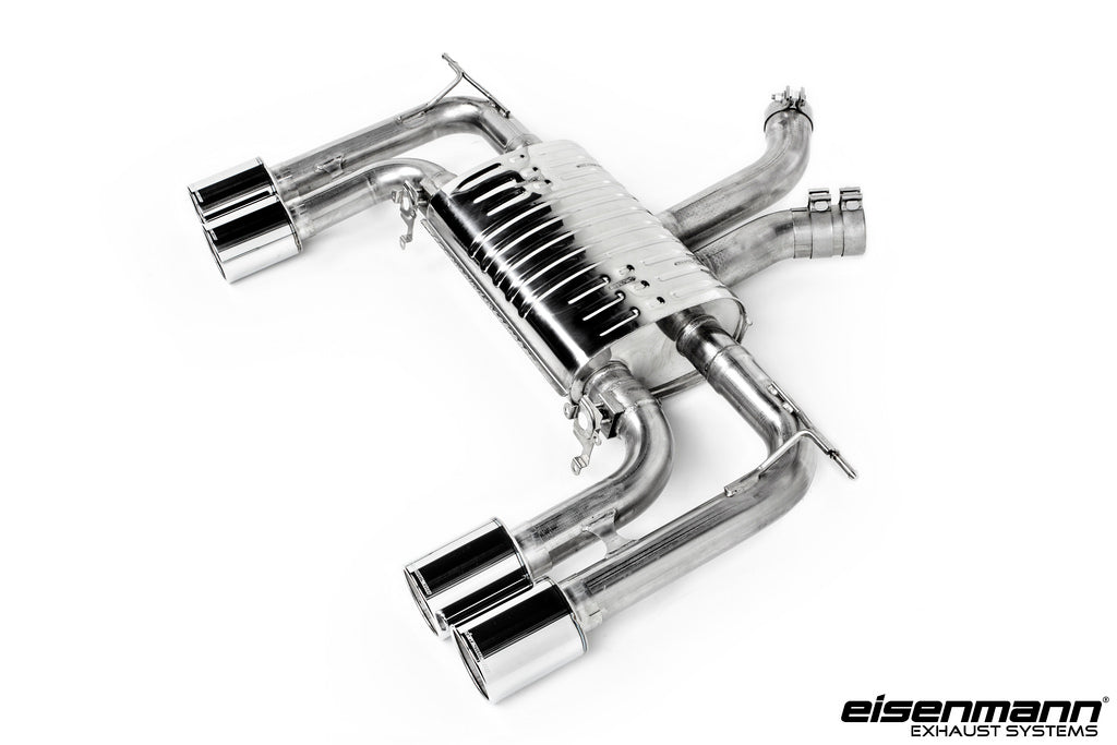 Eisenmann BMW F85 X5M / F86 X6M Sport Performance Exhaust - 4x102mm