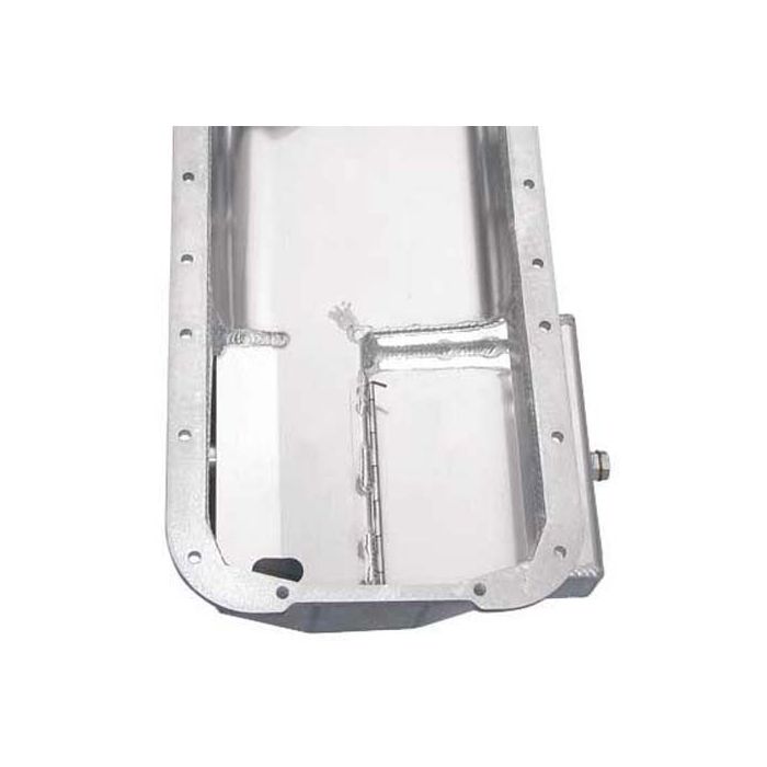 Moroso Honda 2.2/2.3L H Series Prelude Kicked Out Drag Race Baffled 5.5qt 5-3/8in Aluminum Oil Pan