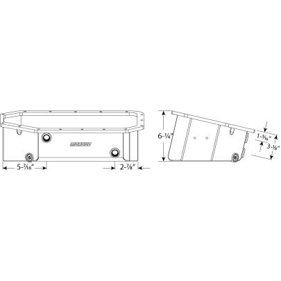 OIL PAN, ACURA, HONDA K SERIES, SWAP, ROAD RACE BAFFLED, ALUMINUM