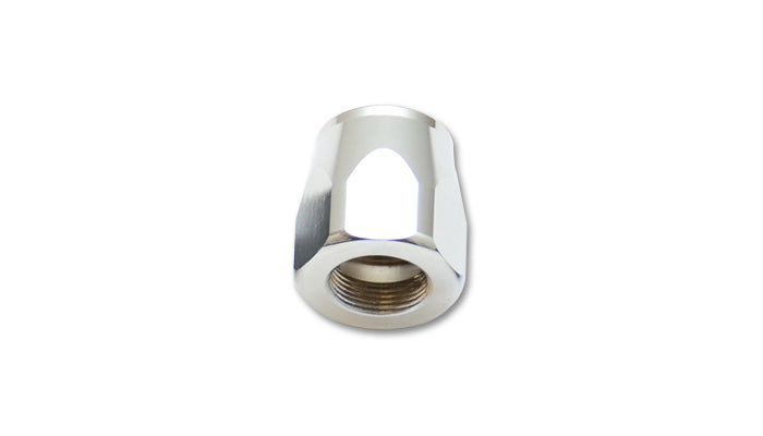 Hose End Socket; Size: -4AN; Color: Silver