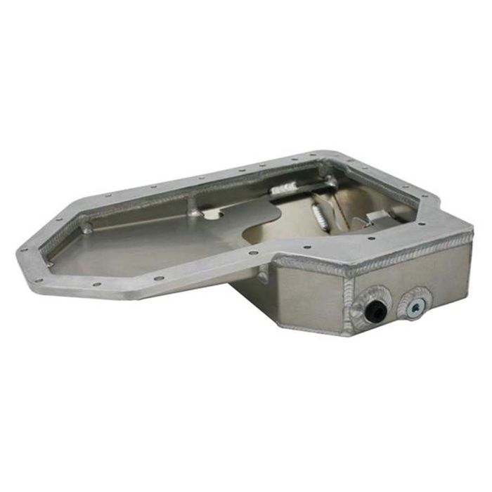 Moroso Mitsubishi Evo 10 (w/Factory AC) Road Race Baffled Extra Capacity Aluminum Oil Pan