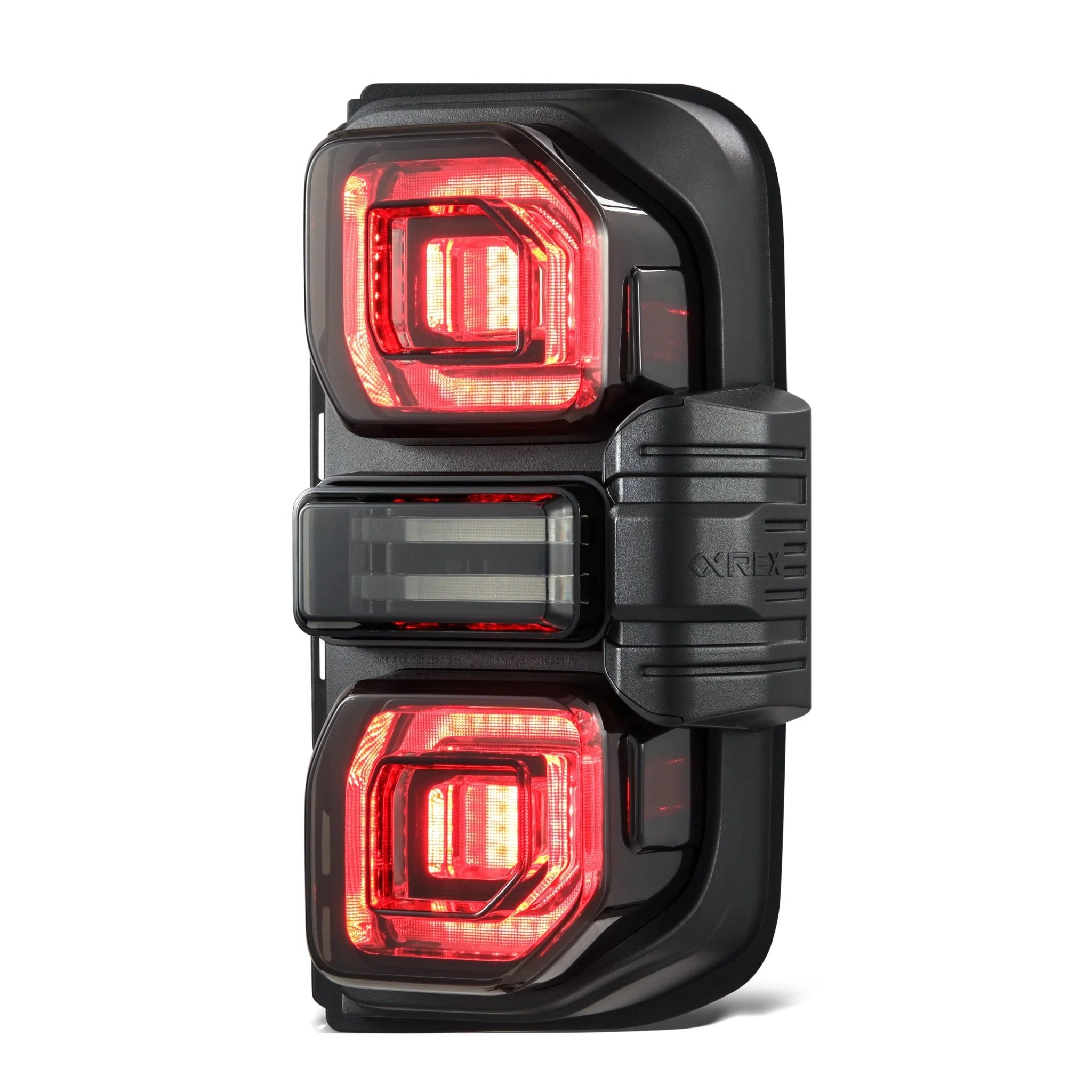 21-24 Ford Bronco NOVA-Series Prismatic LED Tail Lights Alpha-Black