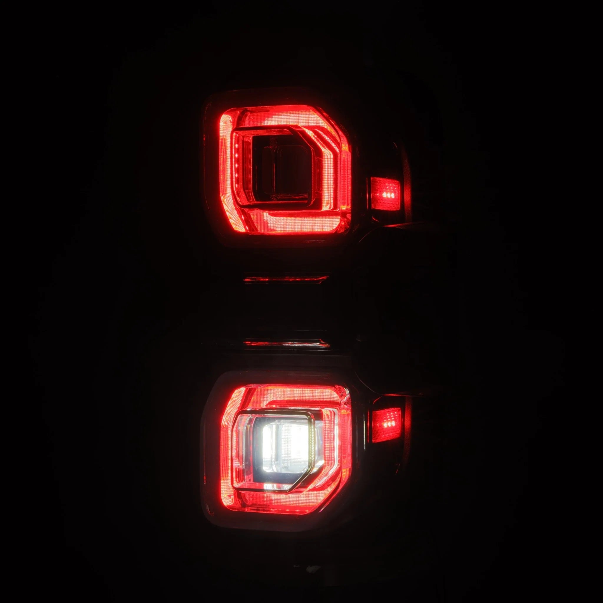 21-24 Ford Bronco NOVA-Series Prismatic LED Tail Lights Alpha-Black