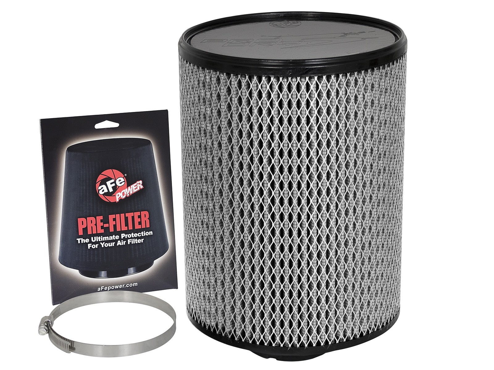 Magnum FLOW Universal Air Filter w/ Pro DRY S Media (Includes Pre-Filter) 4 IN F x 8-1/2 IN B x 8-1/2 IN T x 11 IN H