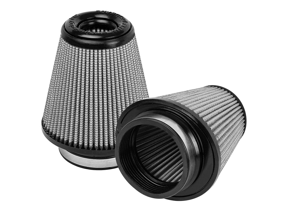 Magnum FORCE Intake Replacement Air Filter w/ Pro DRY S Media (Pair) 3-1/2 IN F x (5-3/4x5) IN B x 3-1/2 IN T (Inverted) x 6 IN H